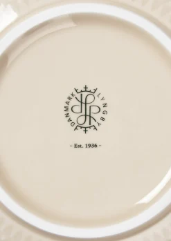 Lyngby Porcelæn Rhombe Earth Skål Ø13 cm marble - Kjøp nå