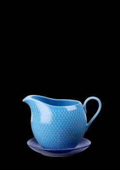 Lyngby Porcelæn Rhombe Farge gryte 67 cl blå - Kjøp her