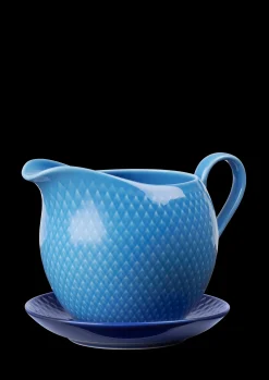 Lyngby Porcelæn Rhombe Farge gryte 67 cl blå - Kjøp her