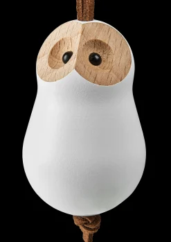 Rosendahl Forest Tales Ugle Ø4 cm blank hvit - Kjøp her