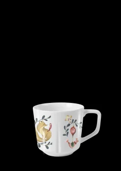 Rosendahl GC Cottage Krus 30 cl hvit m. deko - Kjøp nå