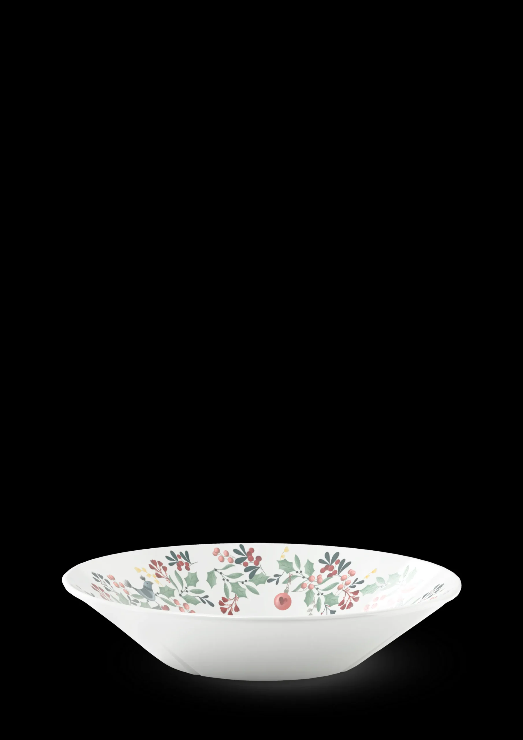 Rosendahl GC Cottage Skål Ø19 cm hvit m. deko - Kjøp nå