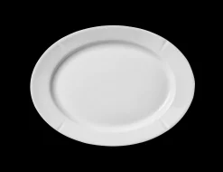 Rosendahl Grand Cru Oval tallerken 17.5x23.5 hvit - Kjøb her
